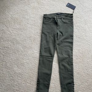 Army Green Hudson Jeans